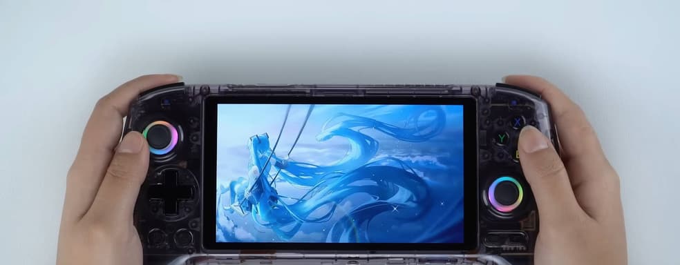 Anbernic опубликовала видео с распаковкой портативной и флагманской ретро-консоли RG557