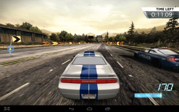 Скриншот игры, снятый на Toshiba Excite Write