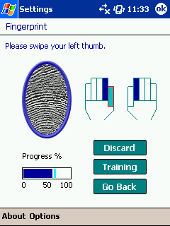 Настройка биоаутентификации