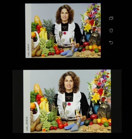 Обзор смартфона Asus Fonepad Note 6. Тестирование дисплея