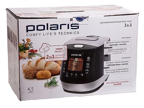 мультиварка Polaris PBMM 1601D