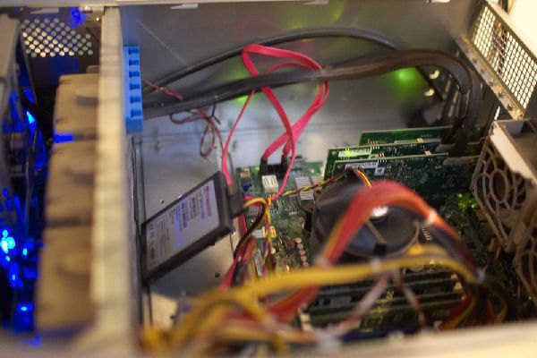 Сборка от TPAKTOP, вид изнутри Сборка от TPAKTOP, вид изнутри