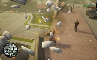 Баг в ремастере GTA San Andreas позволяет СиДжею разрушить часть моста