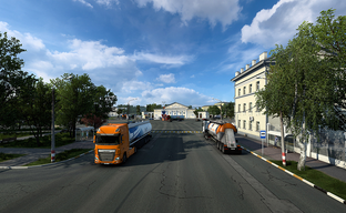 Потрескавшиеся российские дороги показали на скриншотах дополнения Euro Truck Simulator 2 Heart of Russia