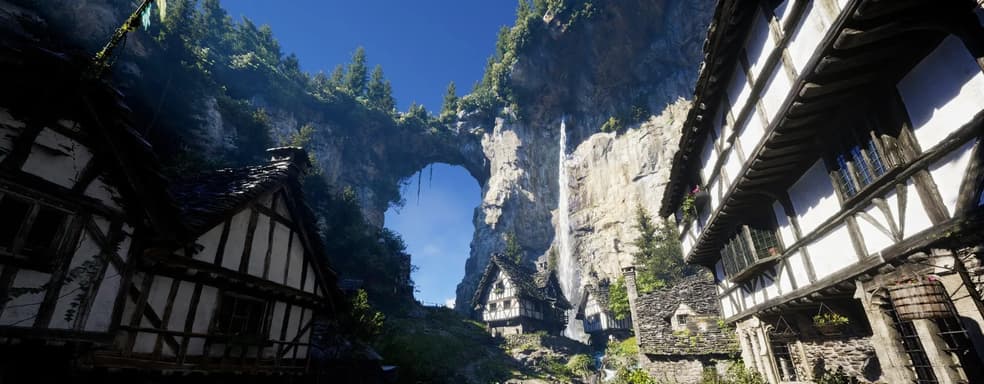«Почти Skyrim 2». Проект с деревней на Unreal Engine 5 впечатляет реалистичностью