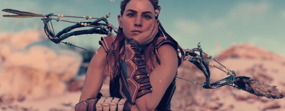 Утечка: модель героини Horizon Zero Dawn и лук в Genshin Impact