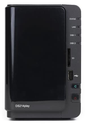 Внешний вид Synology DS214play Внешний вид Synology DS214play