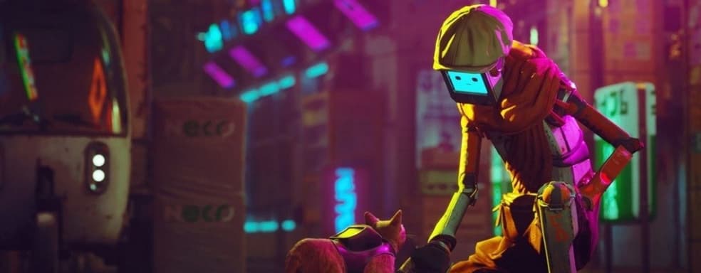 [СТРИМ] Любовь, КОТИК и роботы. Проходим Stray