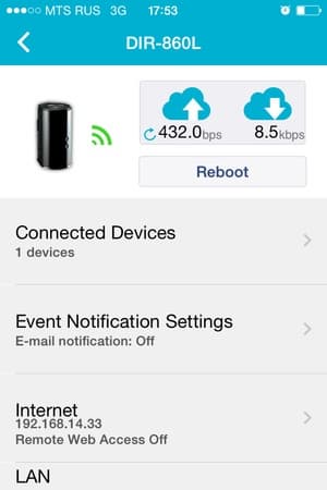 Мобильные утилиты D-Link