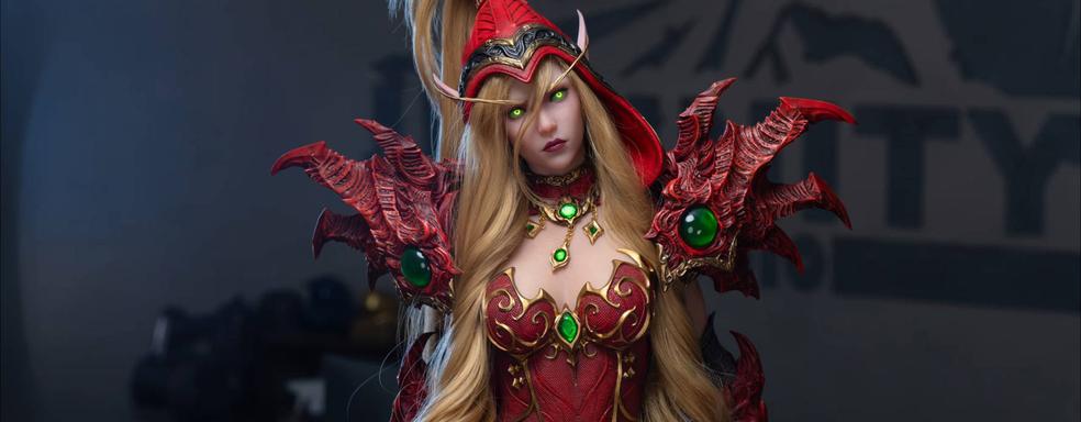 Blood Elf: Infinity Studio Shows Unboxing and Assembly of Valera Sanguinar Statue from World of Warcraft