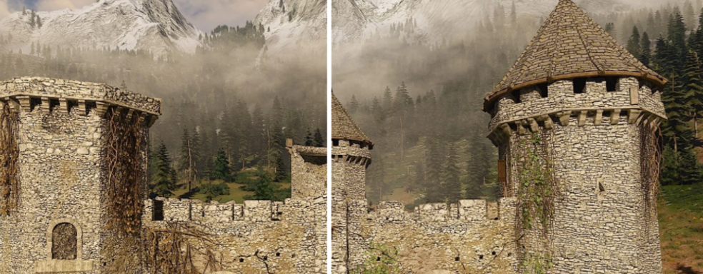 Моддер The Witcher 3 восстановил Каэр Морхен, появились новые локации