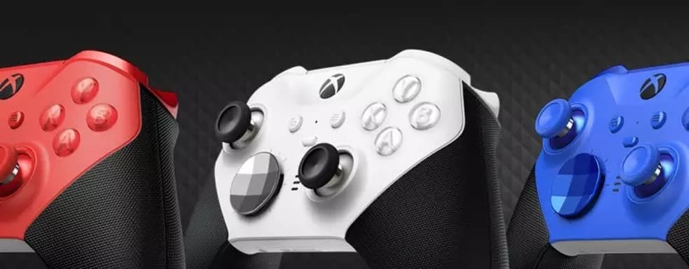 Xbox Elite Series 2 Core in new colors. Microsoft introduced two more controllers