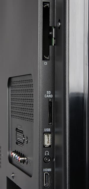 ЖК-телевизор Philips 40PFL6606H/12, разъемы ЖК-телевизор Philips 40PFL6606H/12, разъемы