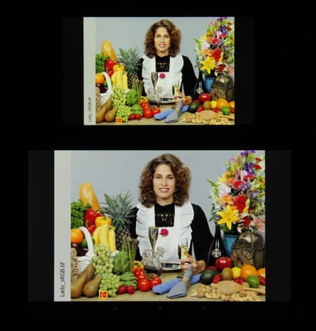 Обзор смартфона Philips S398. Тестирование дисплея