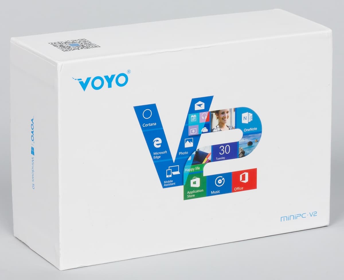 Упаковка Voyo MiniPC V2