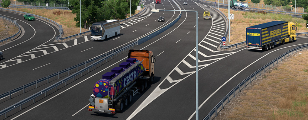 Дорожная сеть Греции в Euro Truck Simulator 2. Новые скриншоты дополнения