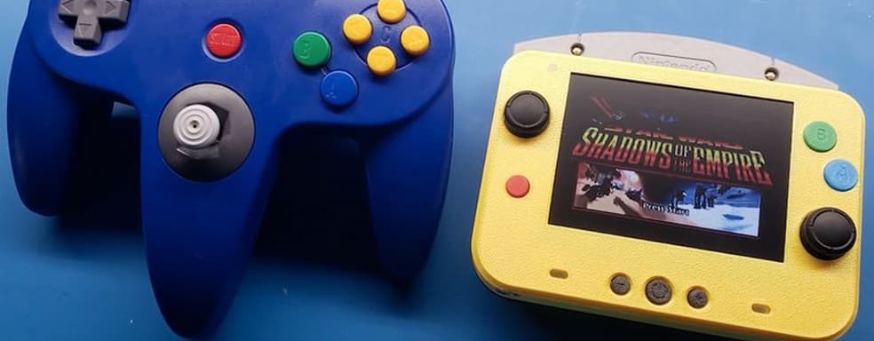 Фанат создал портативную версию консоли Nintendo 64