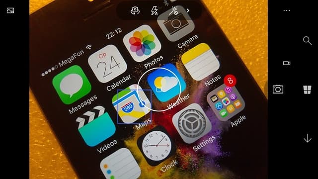 Программа камеры в Microsoft Lumia 950 XL