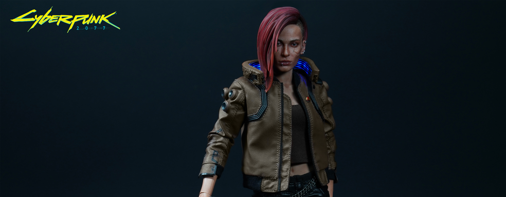 Представлена шикарная коллекционная фигурка Ви-девушки из Cyberpunk 2077