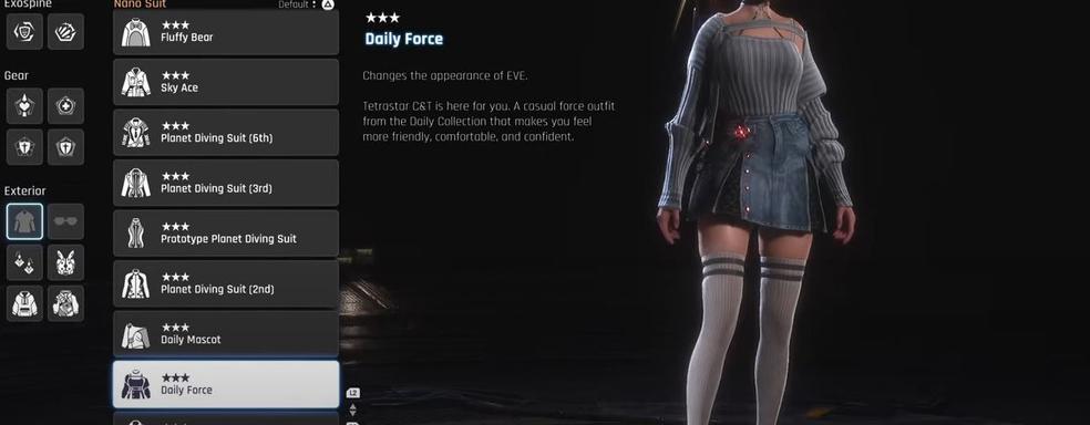 Появилось видео с демонстрацией всех нарядов героини Stellar Blade