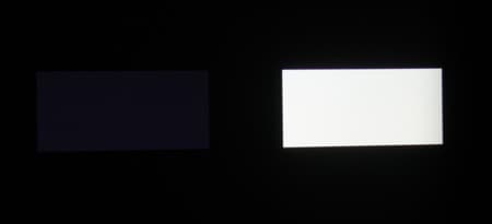 Проектор Dreamvision Inti 2, тест эффективности разделения Проектор Dreamvision Inti 2, тест эффективности разделения