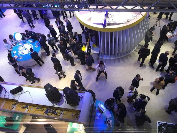 Фото стенда BQ на MWC 2016
