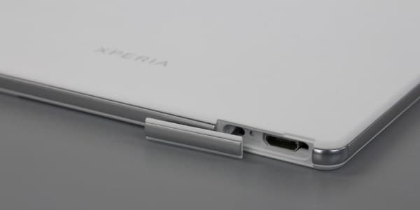 Дизайн планшета Sony Xperia Z3 Tablet Compact