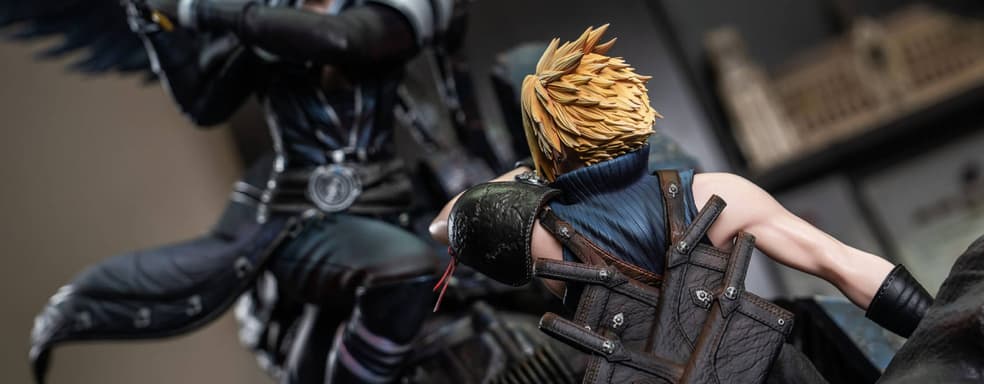FANTASY Studio показала диораму «Клауд против Сефирота» из фильма «Последняя фантазия 7: Дети пришествия»