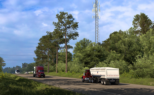 American Truck Simulator to get 1.51 update with realistic pines. First screenshots and comparison of new vegetation