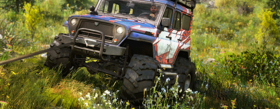 Самая низкооцененная игра Saber получила раскладку в стиле SnowRunner: для Expeditions A MudRunner Game вышло обновление с автомобилем и улучшениями