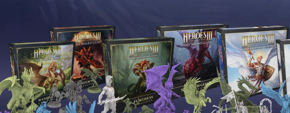 Настолка по «Героям 3» (не) выйдет в России! Тизер Heroes of Might & Magic 3 The Board Game на русском языке