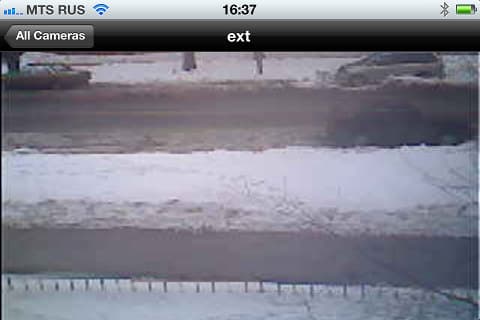 Интерфейс программы Netgear VueZone для iOS Интерфейс программы Netgear VueZone для iOS