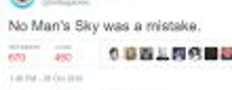 Hello Games: «No Man’s Sky была ошибкой», разработчики уверяют, что их аккаунт в Twitter взломали