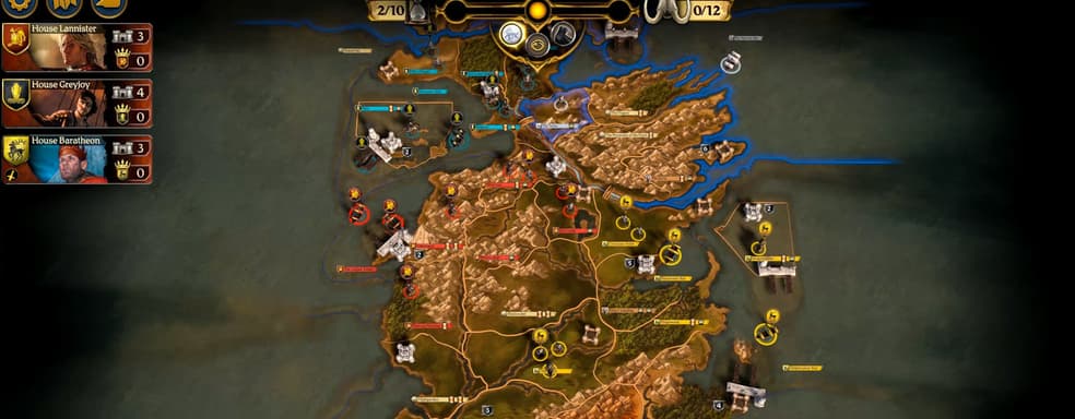 Анонсирована цифровая адаптация настольной игры Game of Thrones для PC