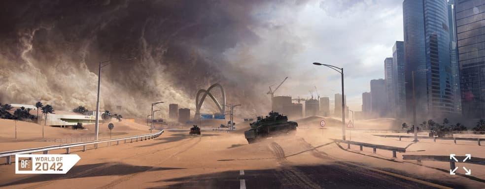 DICE показала карту Battlefield 2042 — без игрового процесса
