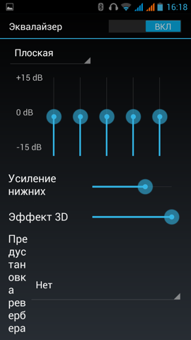 Обзор ThL W8. Скриншоты. Аудиоплеер