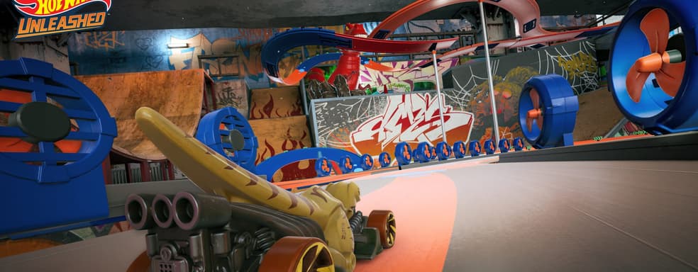 В новом трейлере Hot Wheels Unleashed представили гонки в скейт-парке