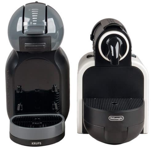 Кофемашины Krups Mini Me и DeLonghi Essenza EN 97.W