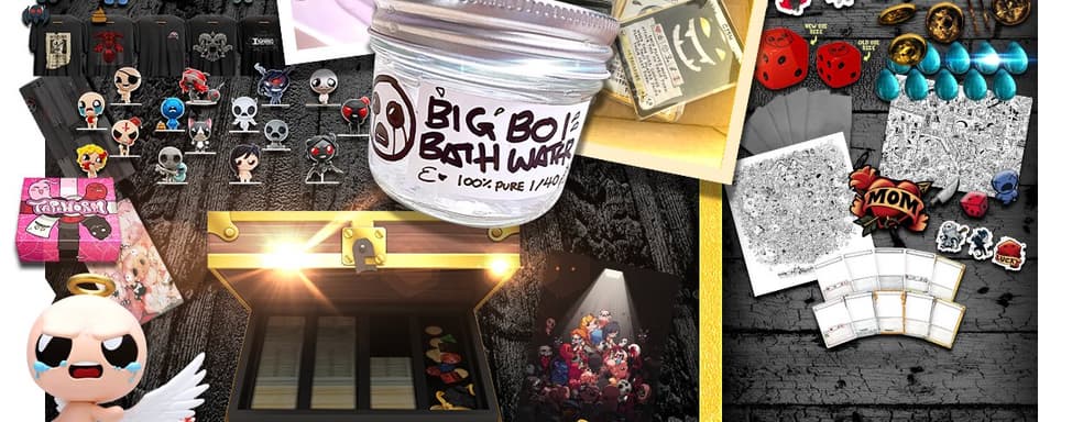 По стопам Белль Дельфин. Спонсоры дополнения для настолки The Binding of Isaac получат воду для ванны