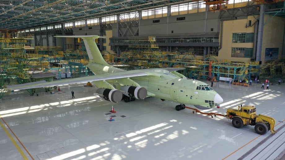 Первый Ил-76МД-90А, собранный на поточной линии сборки, появился в 2021 году