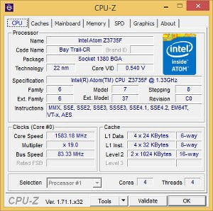 Работа под нагрузкой Foxconn Ultra Nano PC