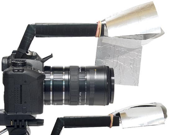 Рассеиватель на камере