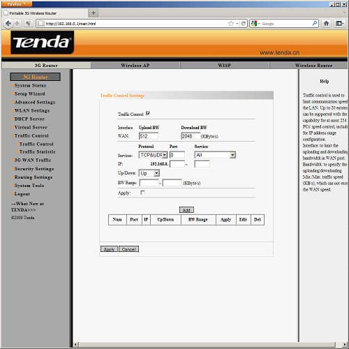 настройка Tenda 3G300M адаптер Tenda W322U