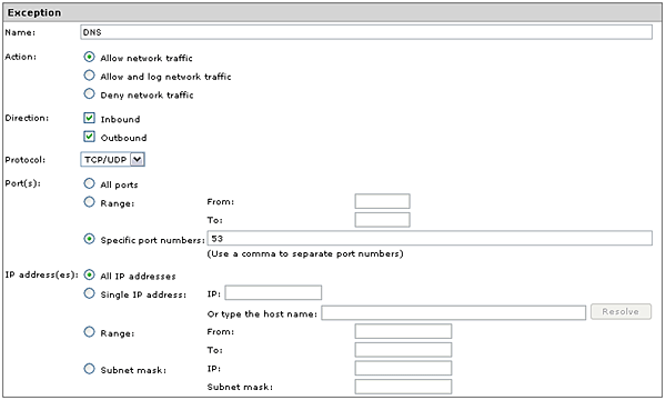 Исключение