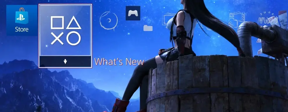 Красота на экране - Square Enix дарит динамическую тему Final Fantasy VII Remake для PS4, посвящённую Тифе