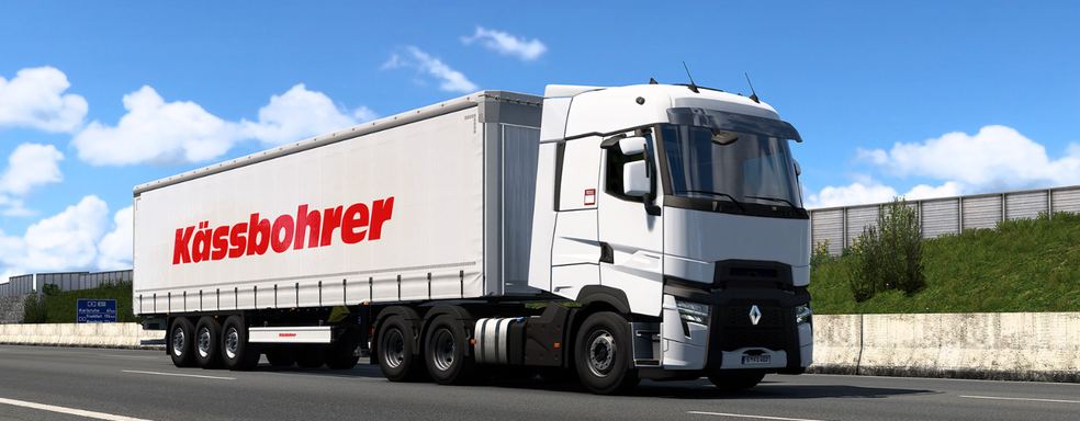 Euro Truck Simulator 2 получит коллекцию немецких прицепов. Новые скриншоты дополнения Kässbohrer Trailer Pack