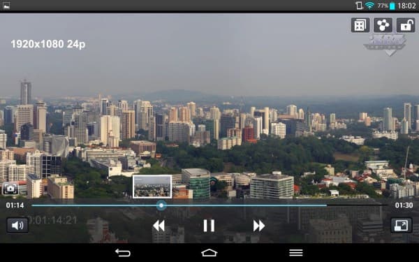 Производительность планшета LG G Pad 8.3