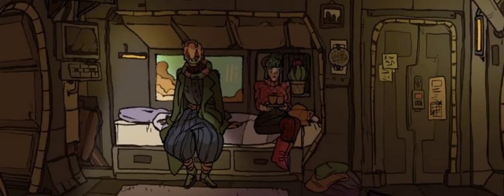 Рисованное вручную приключение Universe for Sale выйдет на консолях и мобильных устройствах в декабре