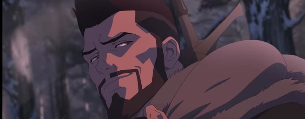 Watching the teaser of "The Witcher" animated spin-off with Vesemir
