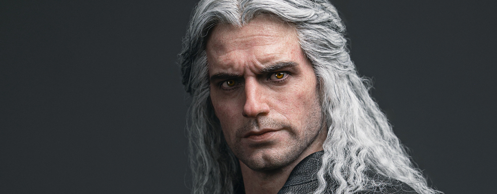 Представлена реалистичная фигурка Генри Кавилла в образе Геральта из сериала The Witcher от Netflix